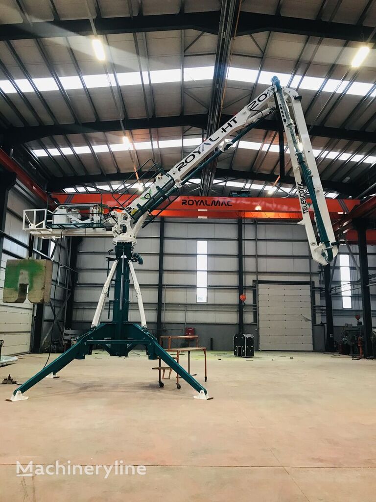 Royalmac HT20 R3 Telescopic Spider Placing Boom auge de colocación del concreto nuevo