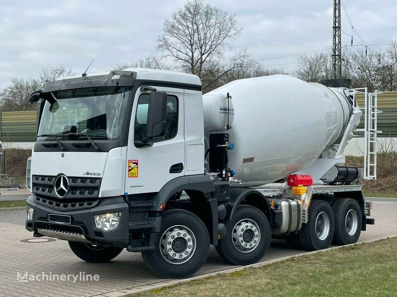 Euromix MTP MTP EM 9 L en el chasis Mercedes-Benz Arocs 5 3540 camión hormigonera nueva