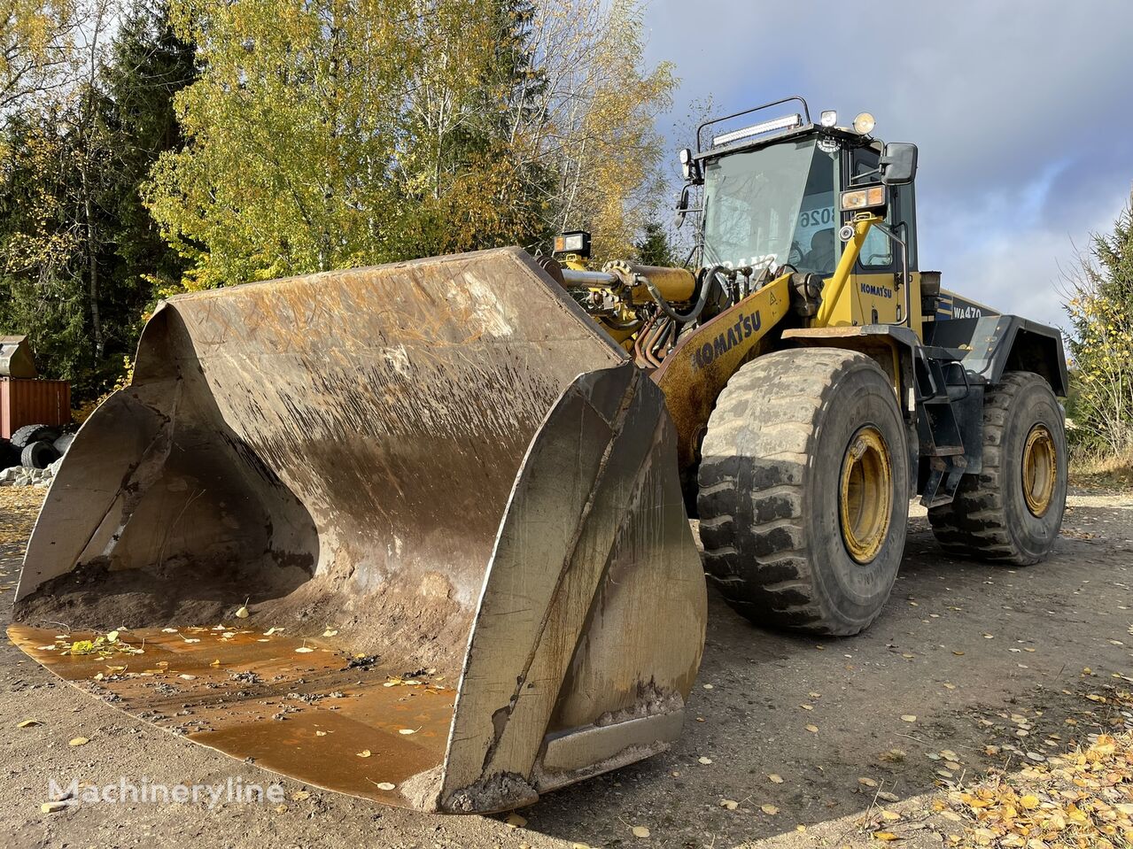 Komatsu WA470 5H 2002 cargadora de ruedas