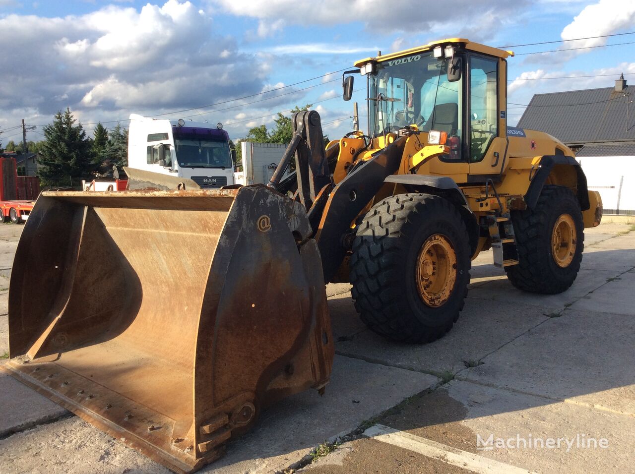 Volvo L120G cargadora de ruedas