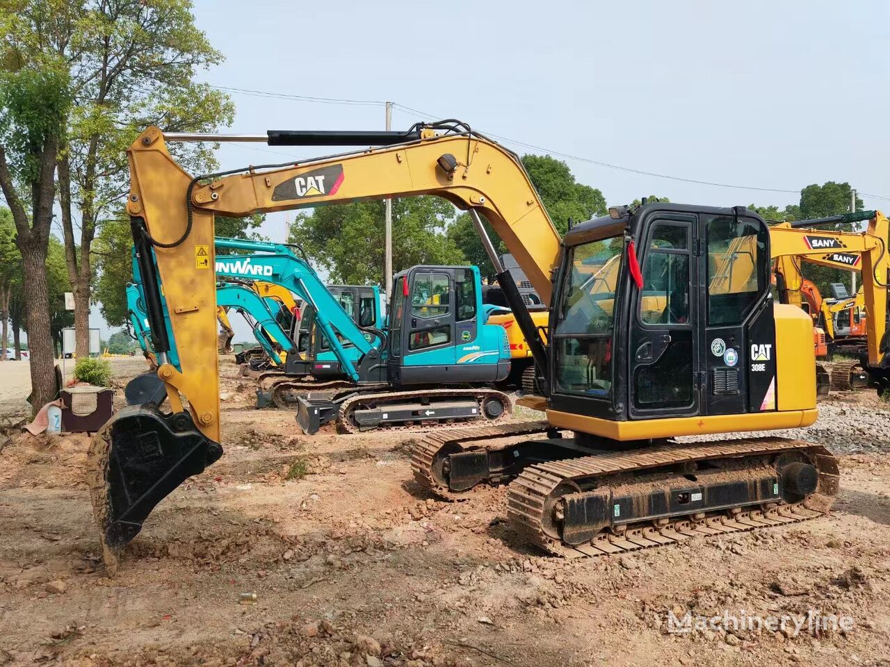 Caterpillar CAT308E excavadora de cadenas