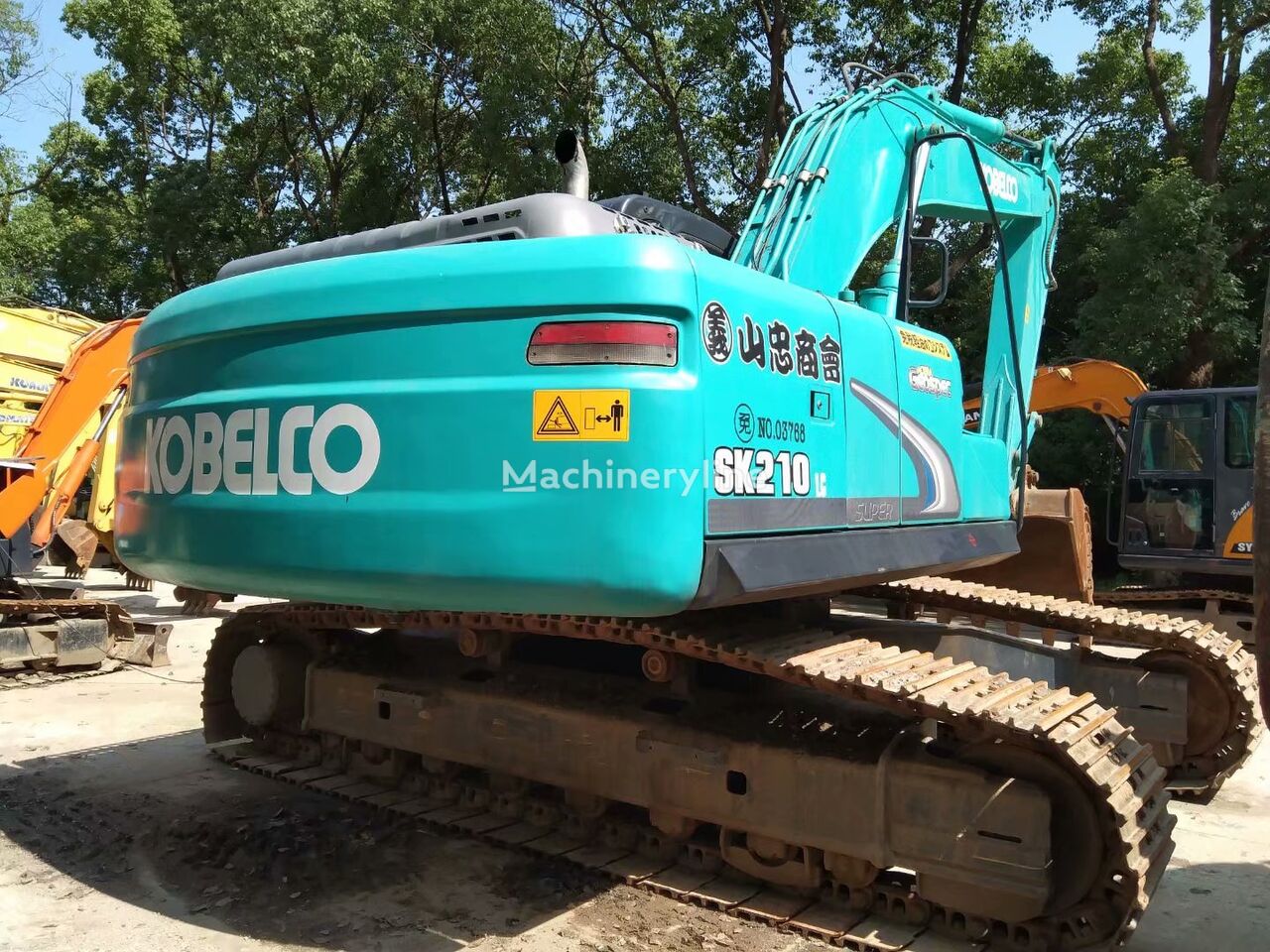 Kobelco SK210-8 SK130 SK140 SK200 excavadora de cadenas