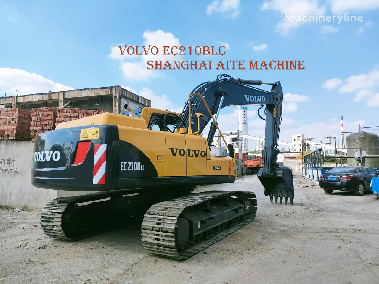 Volvo ec210blc excavadora de cadenas