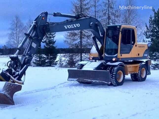 Volvo EW 160 B excavadora de ruedas