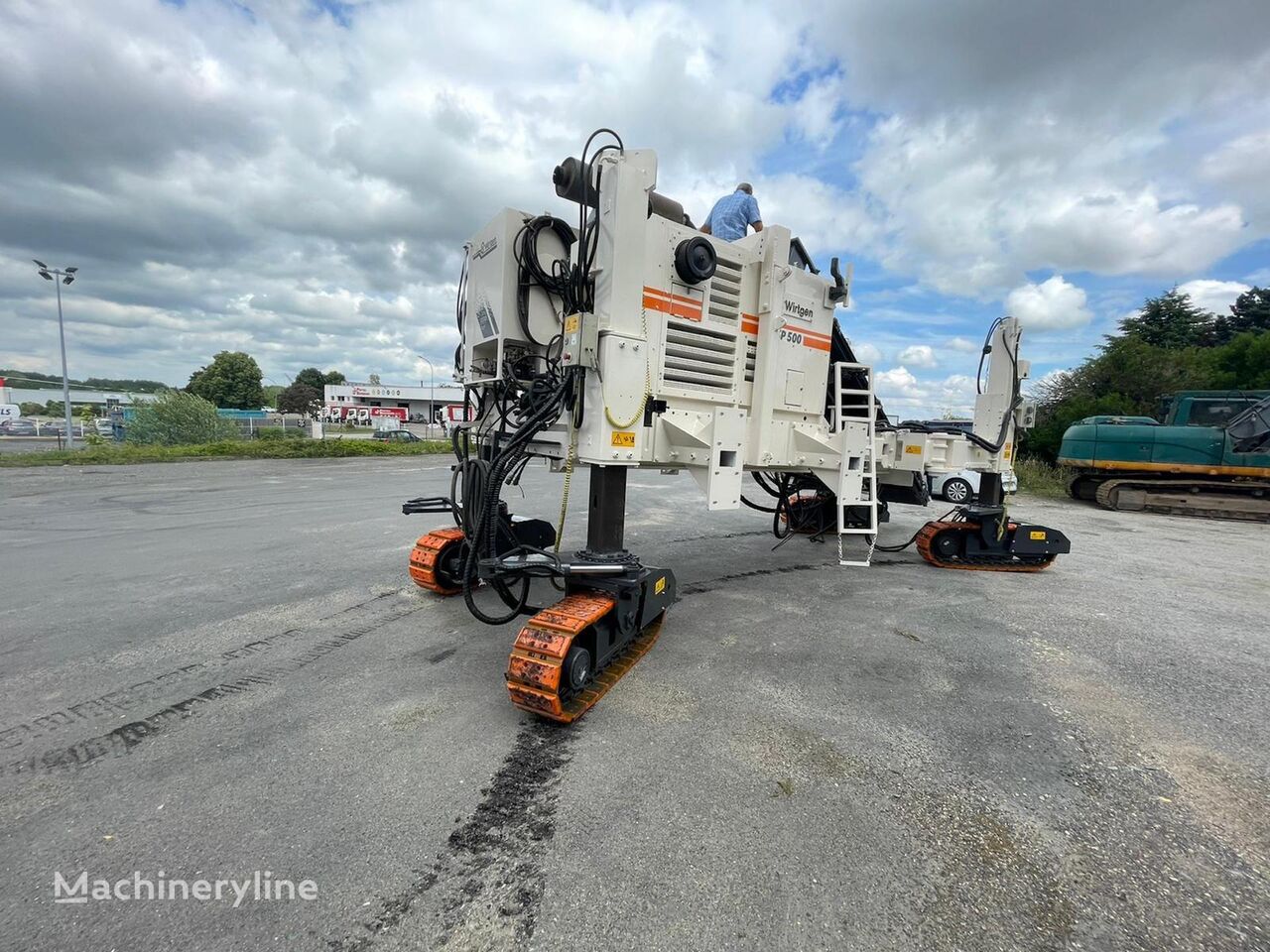 Wirtgen SP500 extendedora de hormigón