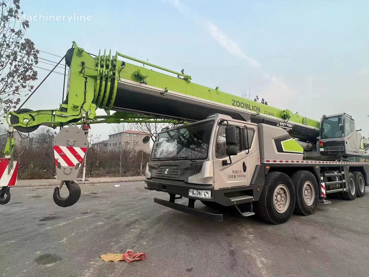 Zoomlion Zoomlion ZTC800 80 ton used hydarulic mounted mobile truck crane grúa móvil