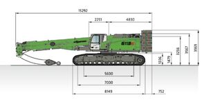 Sennebogen 6113 grúa sobre orugas