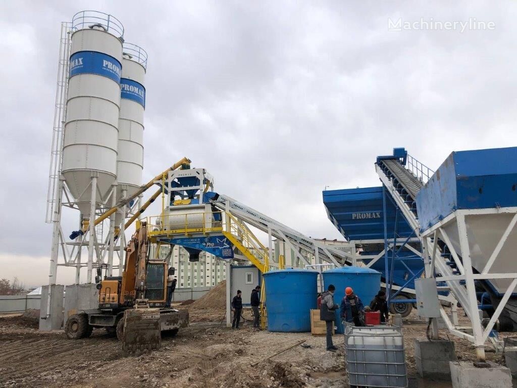 Promax  Mobile Concrete Batching Plant M120-TWN (120m3/h) planta de hormigón nueva