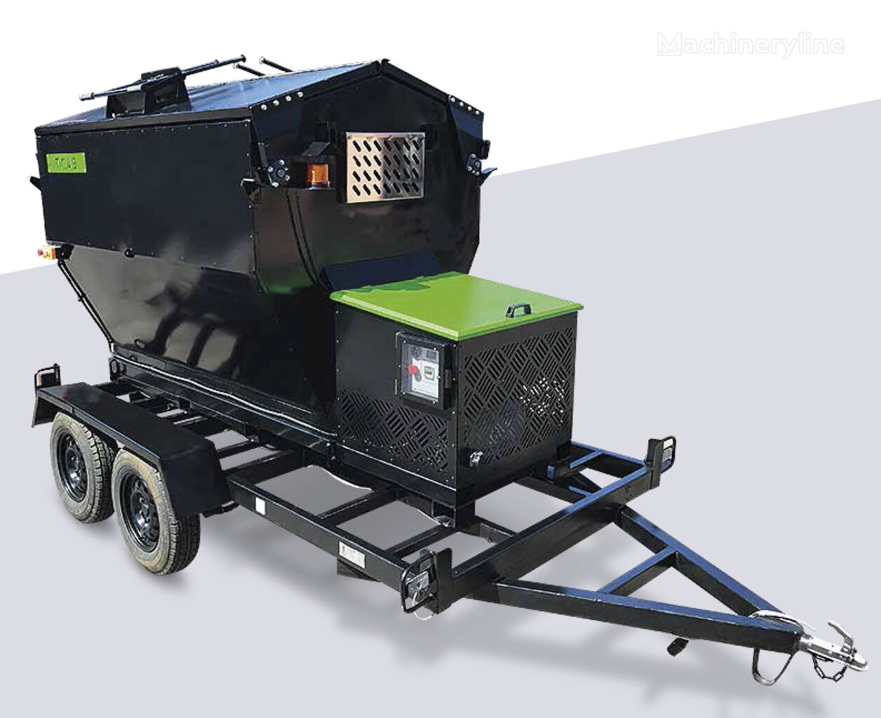 Ticab Asphalt Hot Box HB-2 (with trailer) recicladora de asfalto nueva
