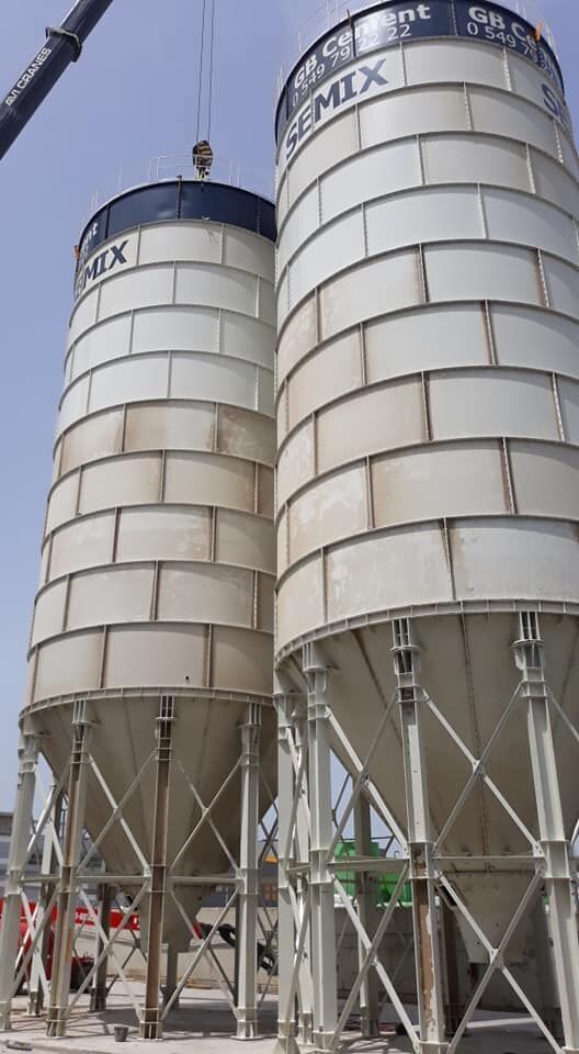 Semix 1000 TONS CEMENT SILO silo de cemento nuevo