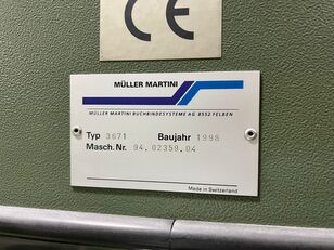 Müller Martini 3016-18 MONOTSTAR encuadernadora